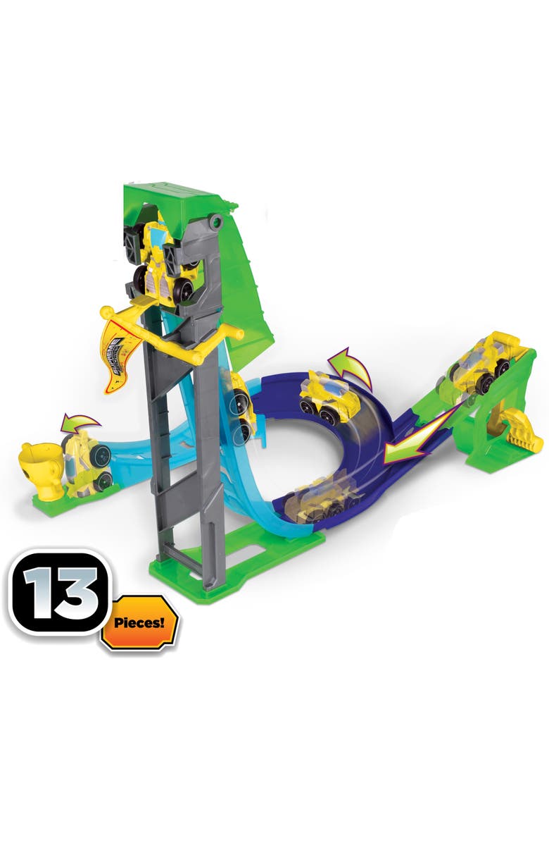 Supreme Machines High Speed Racerbot Vertical Launcher Track, Alternate, color, Green