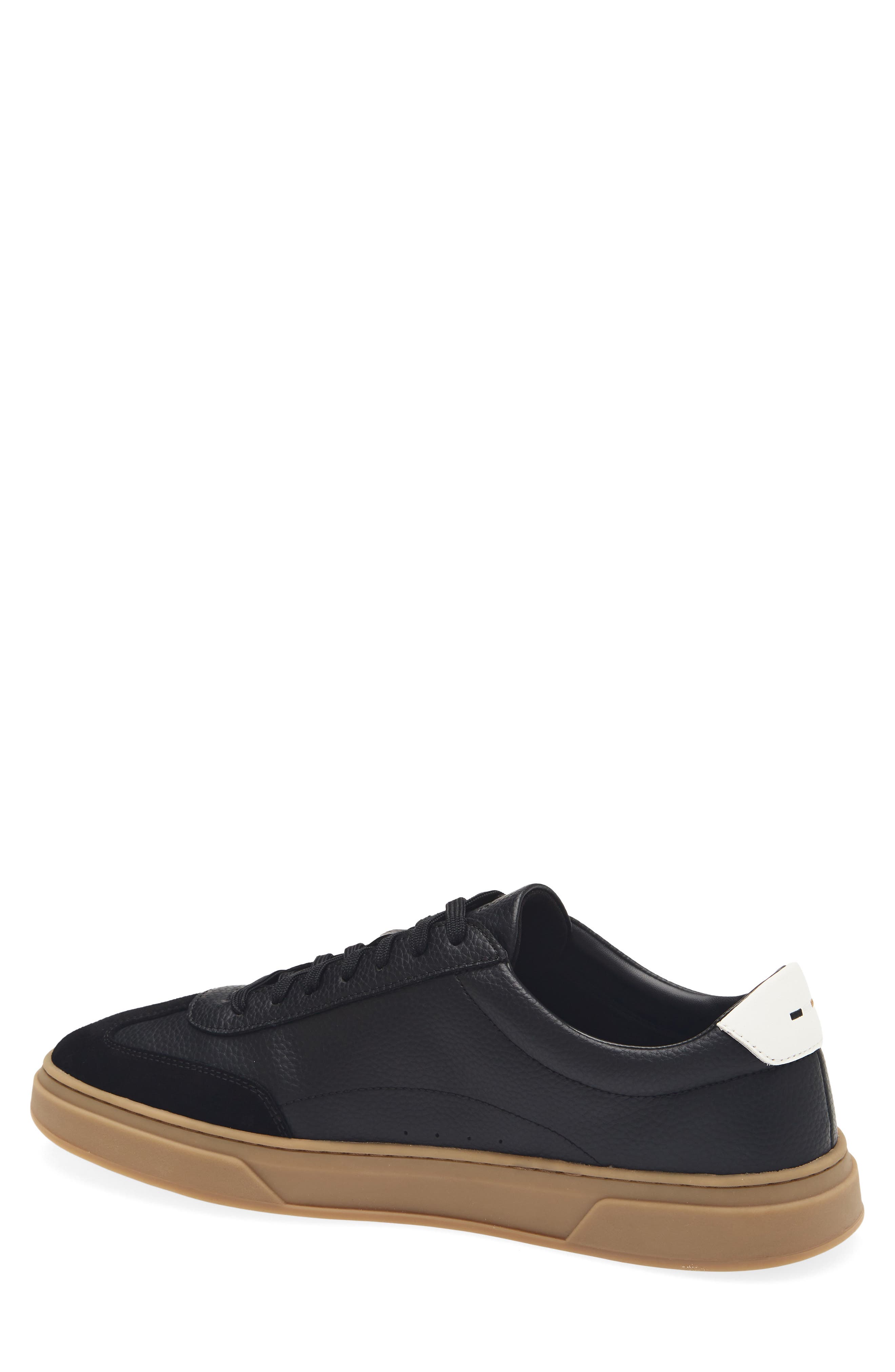 BOSS Kieran Tennis Sneaker, Alternate, color, Charcoal