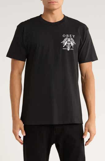 Obey Birds of Justice Cotton Graphic T-Shirt