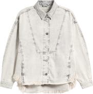 AllSaints Hettie Oversize Denim Shacket