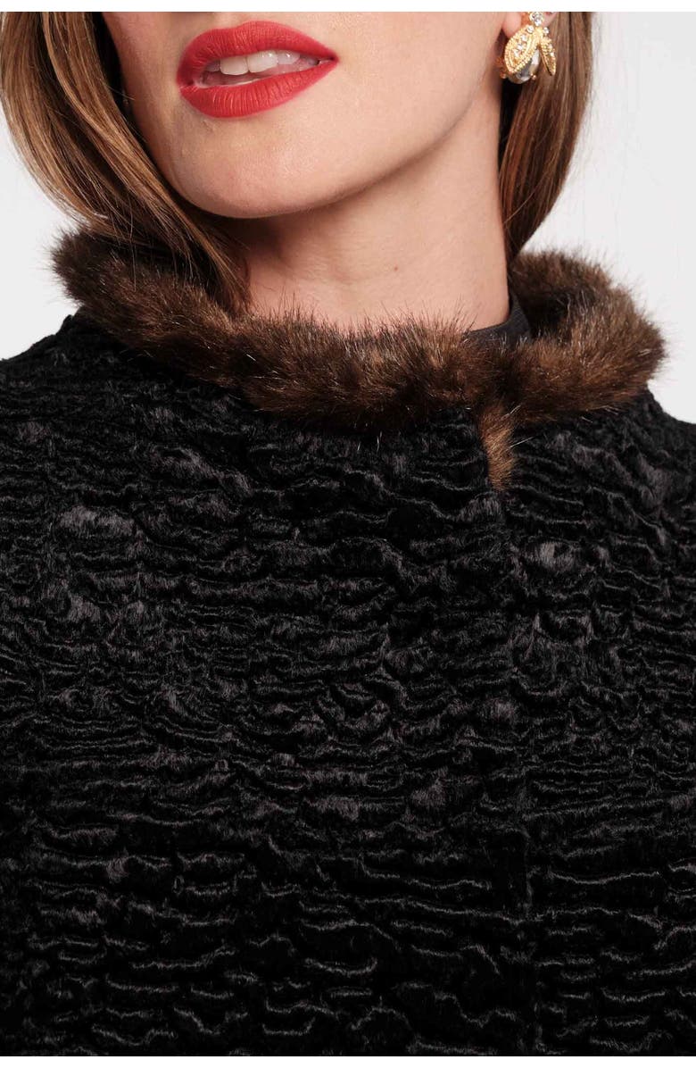 Frances Valentine Dame Coat, Alternate, color, Black