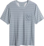 Daniel Buchler Stripe Modal Blend Pajama T-Shirt
