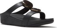 FitFlop Fino Marbled Stone H-Bar Slide Sandal