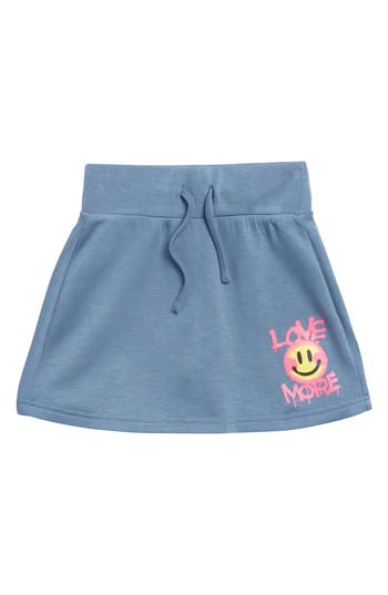 Vintage Havana Kids' Love More Cloud Skort In Blue Jean