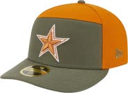 New Era Men's New Era Olive/Brown Dallas Cowboys 2-Tone Color Pack Split Panel 59FIFTY Fitted Hat