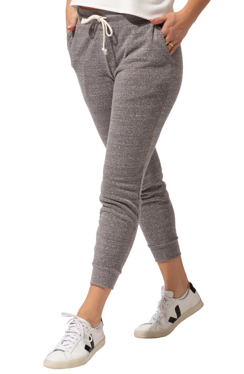 Threads 4 Thought Skinny Fit Joggers, Alternate, color, Heather Grey