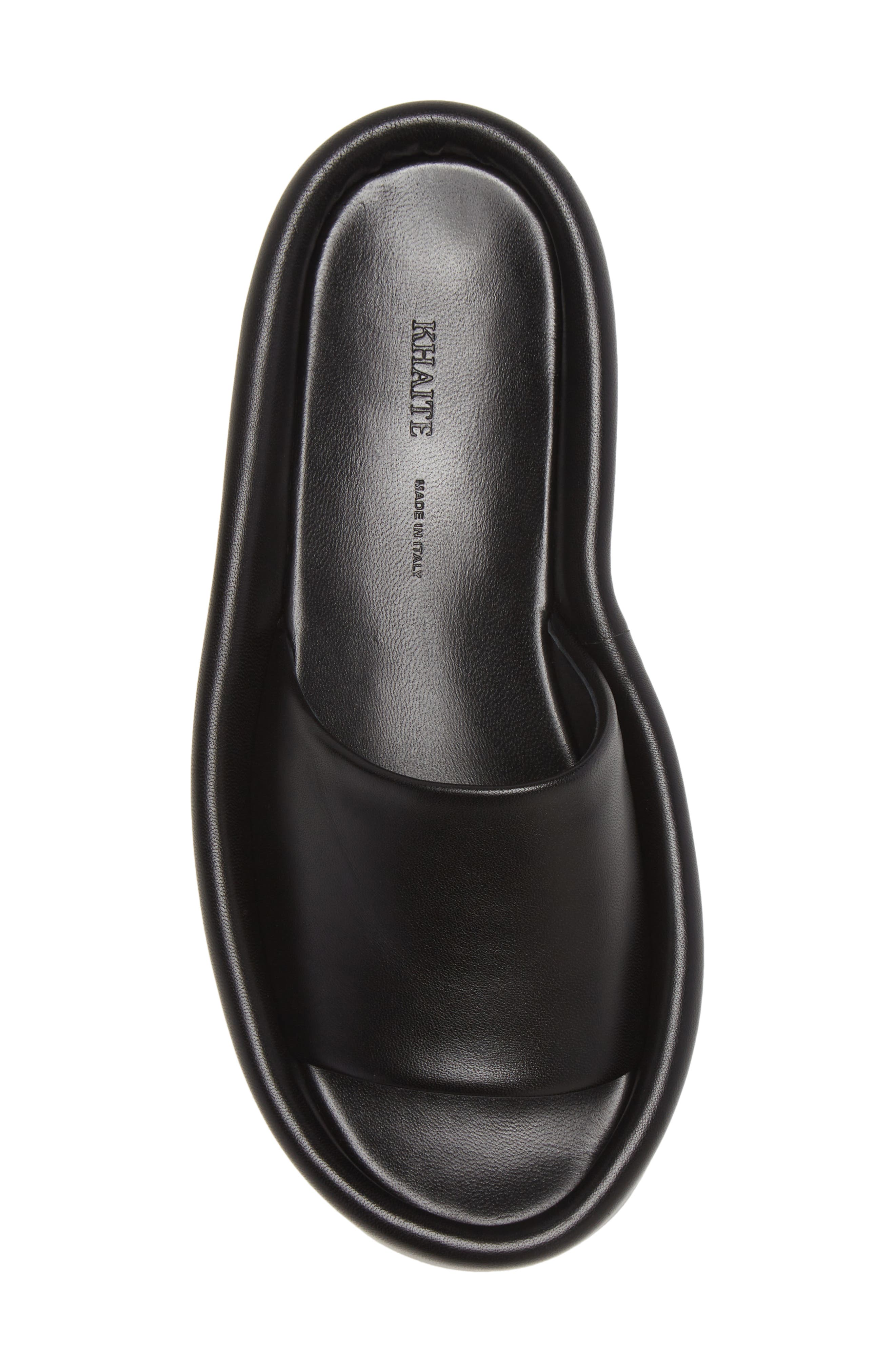 Khaite Venice Slide Sandal, Alternate, color, 