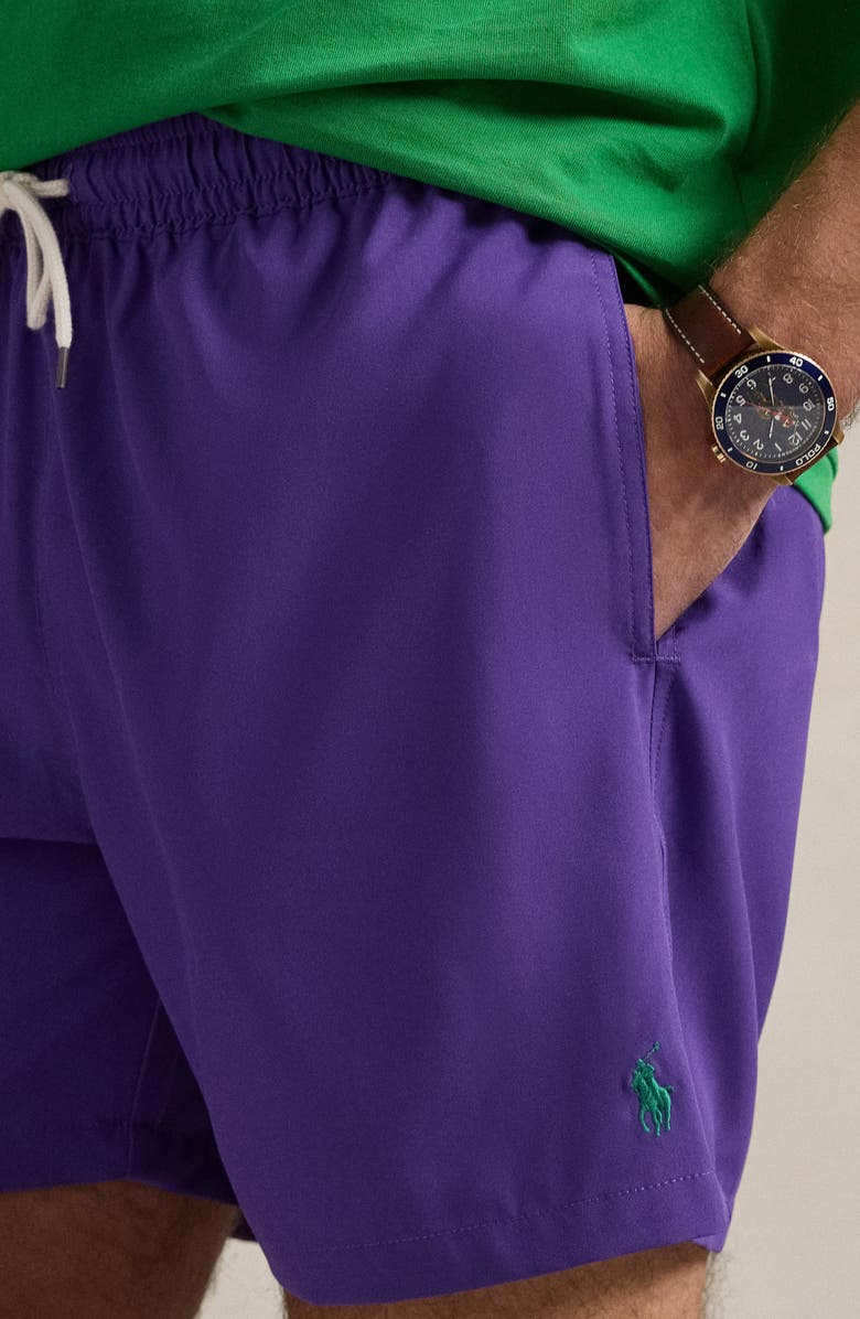 Polo Ralph Lauren Traveler Classic Swim Trunks, Alternate, color,