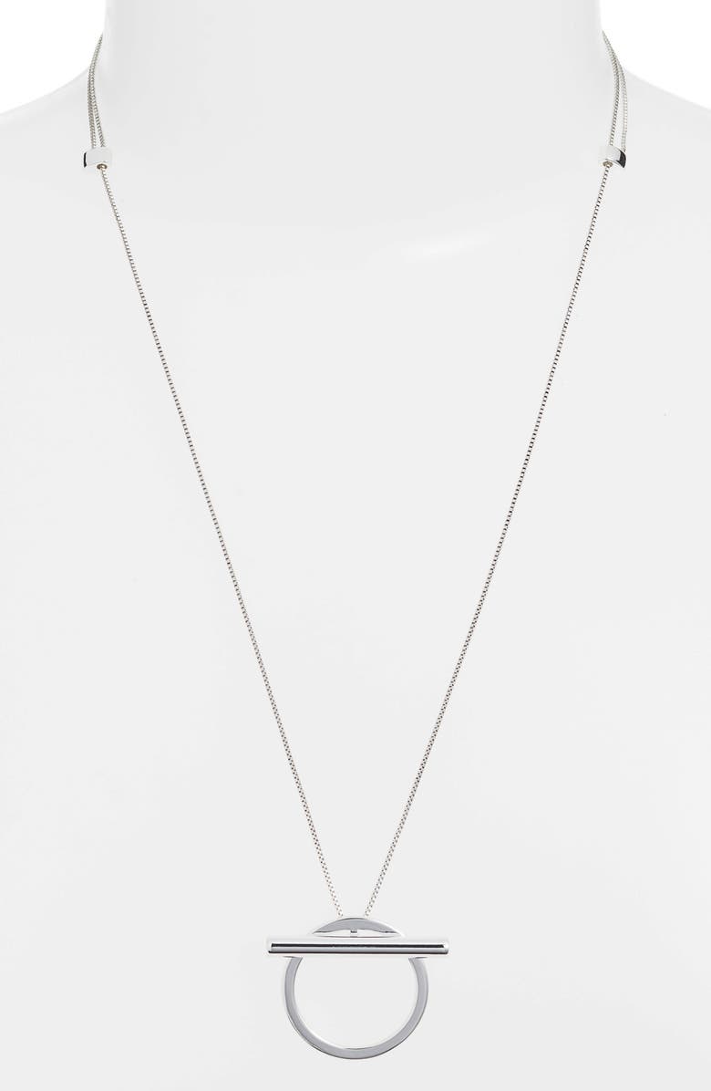 Jenny Bird Trust Pendant Necklace, Main, color, 