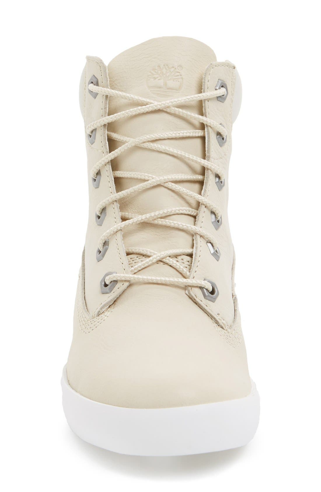 'Glastonbury Six Inch' Sneaker, Alternate, color, BONE LEATHER