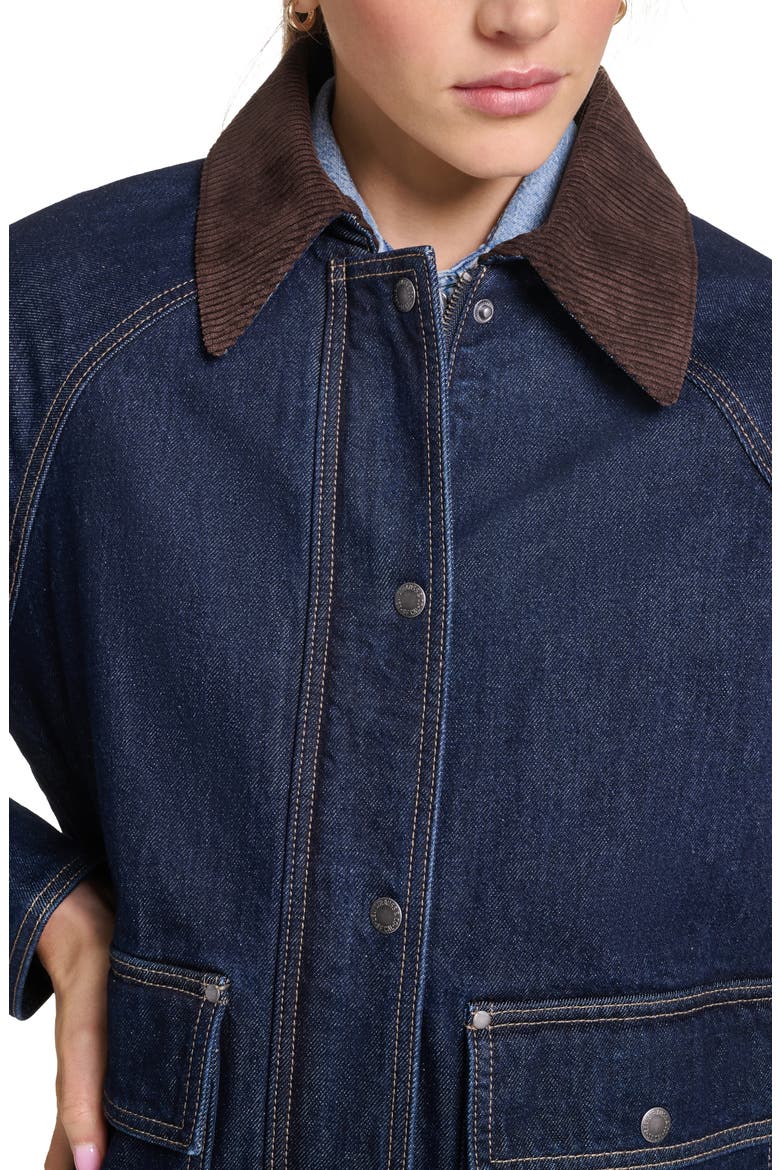 Shorty Barn Coat, Alternate, color, RINSE