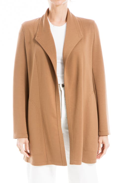 Trapunto Scuba Knit Topper