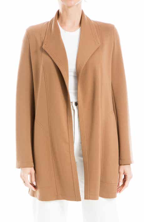 Trapunto Scuba Knit Topper
