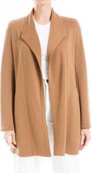 MAX STUDIO Trapunto Scuba Knit Topper