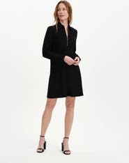 Finery London Enriko Zip Front Short Dress
