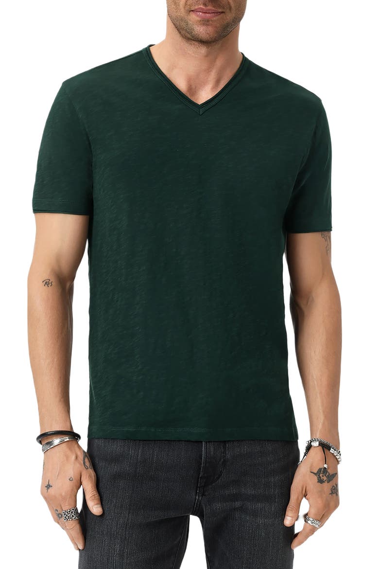 Miles Slub Organic Cotton T-Shirt, Alternate, color, SEAWEED