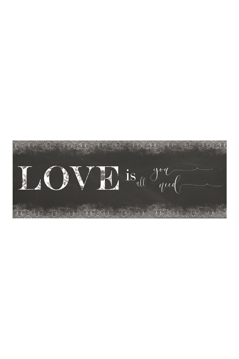 Antifatigue Love Kitchen Mat, Main, color, LOVE