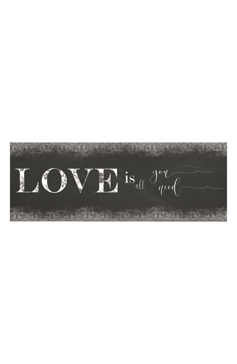 Antifatigue Love Kitchen Mat