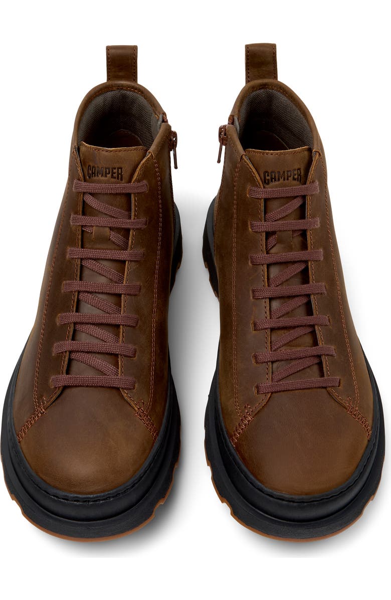 Camper Brutus Boot, Alternate, color, Medium Brown