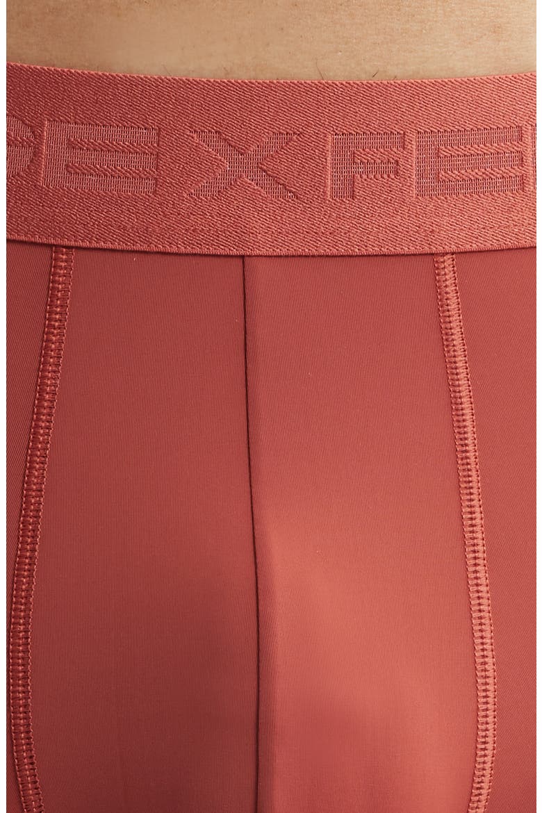 Savage X Cotton Blend Boxer Briefs, Alternate, color, BROWN SUGAR NUDE