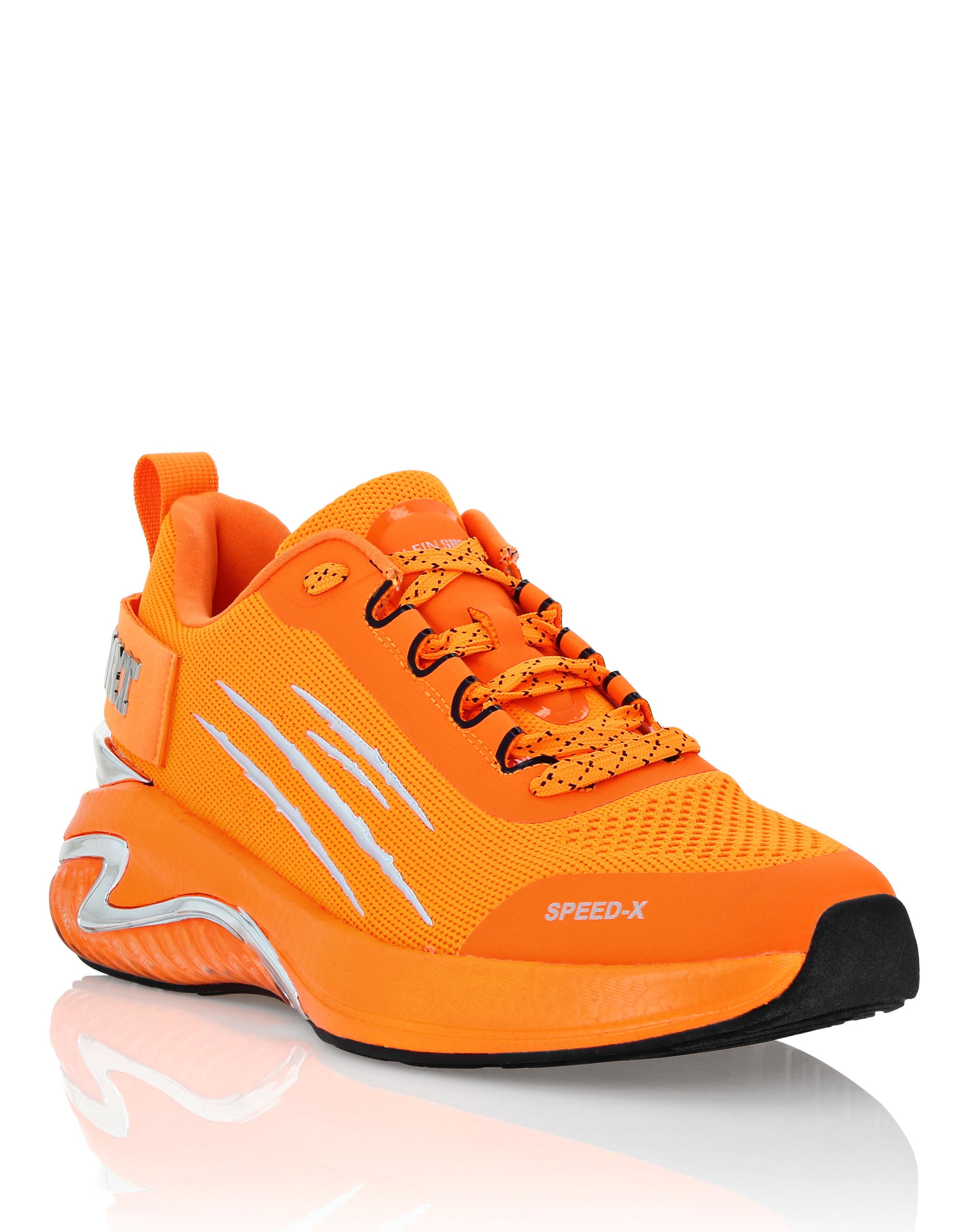Runner Sneaker Unisex, Alternate, color, Orangefluo
