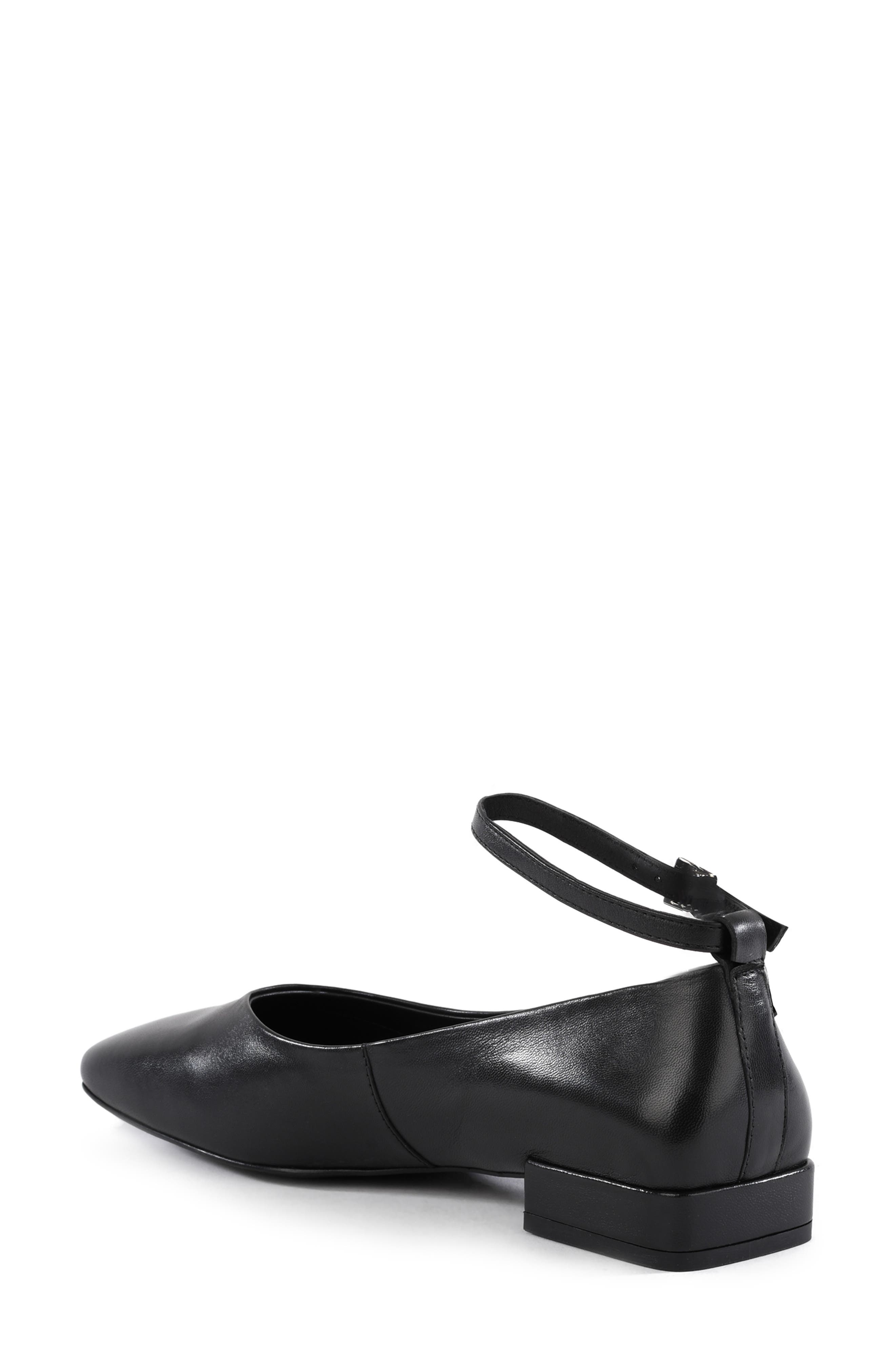 Seychelles Pumpkin Ankle Strap Square Toe Pump, Alternate, color, Black