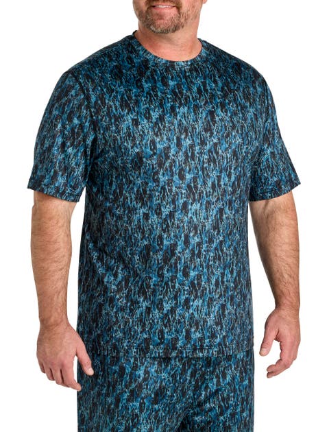 Big & Tall 365 Performance Printed T-shirt