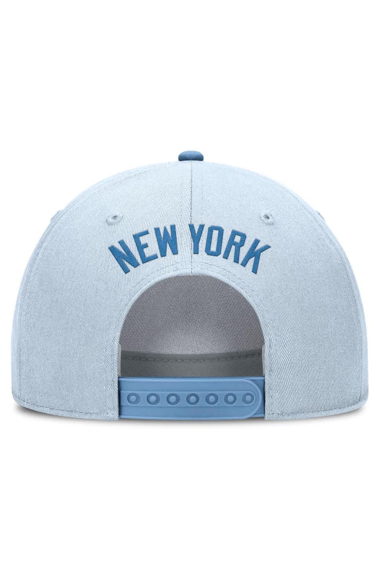 Nike Men's Nike Light Blue New York Yankees Rise Dri-Fit Adjustable Hat, Alternate, color, 