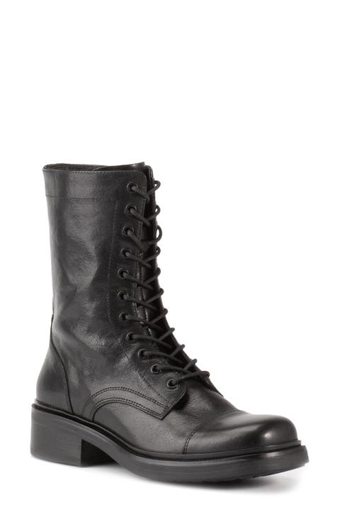 Karlie Lace-Up Cap Toe Bootie (Women)