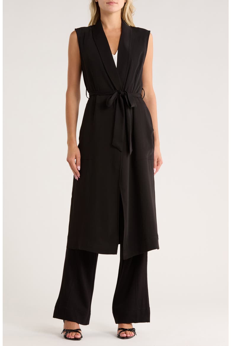 JASON WU Sleeveless Belted Robe Vest (Women) | Nordstromrack
