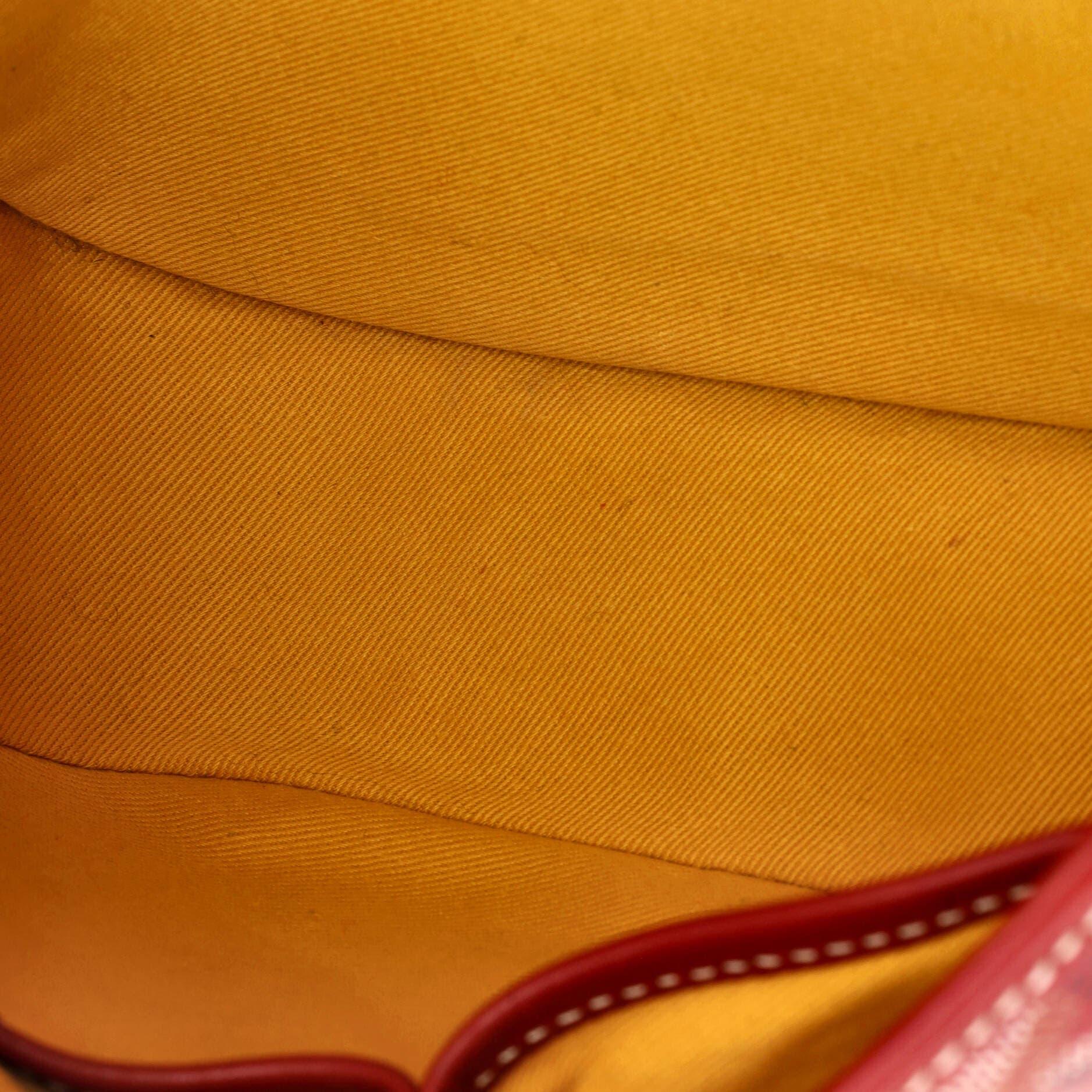 Pre-Owned Goyard Belvedere Messenger Bag Coated Canvas PM, Alternate, color, Red