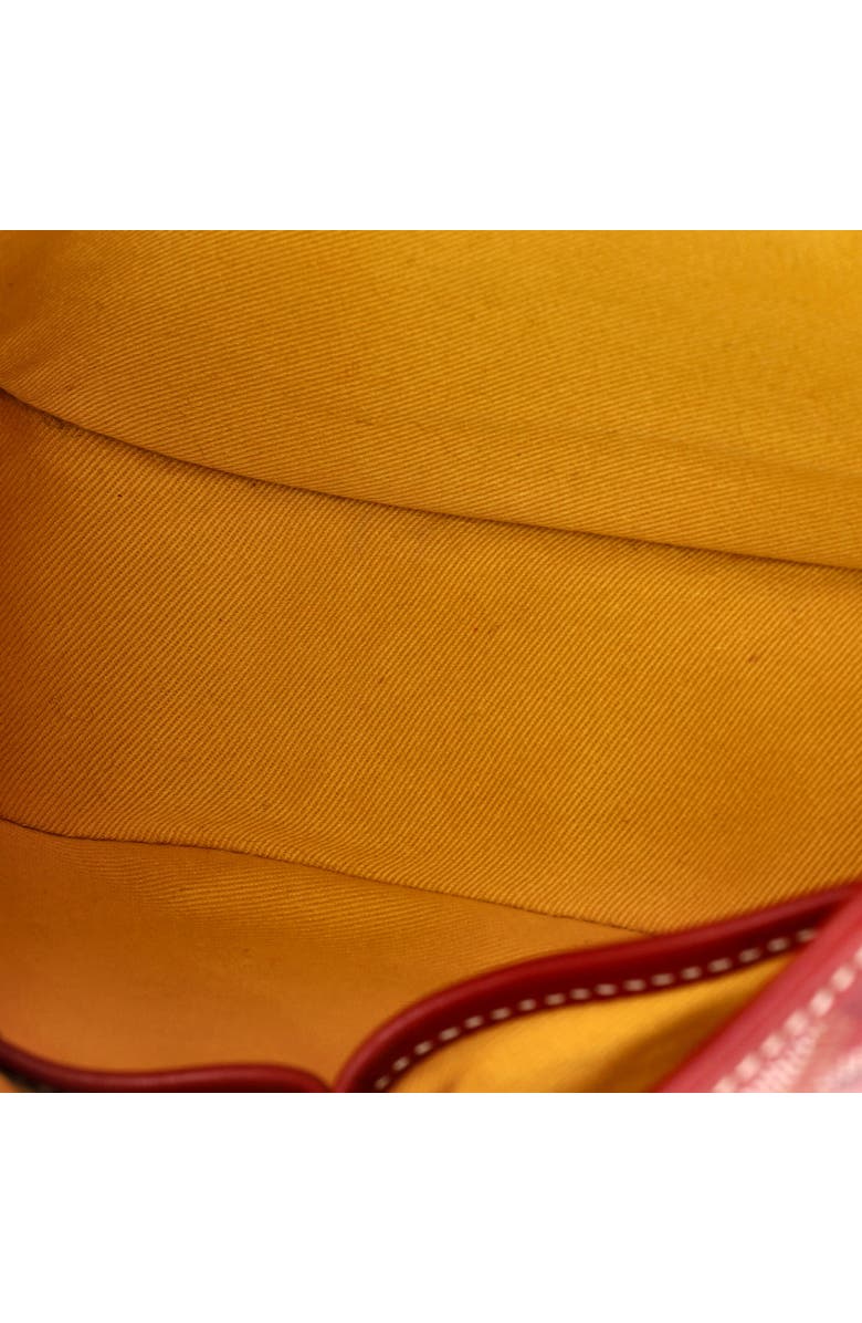 Pre-Owned Goyard Belvedere Messenger Bag Coated Canvas PM, Alternate, color, Red