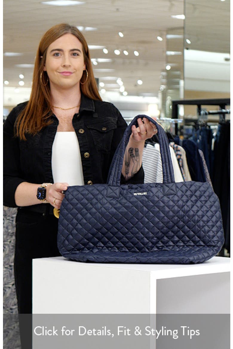 Large Metro Deluxe Quilted Nylon Tote | Nordstrom