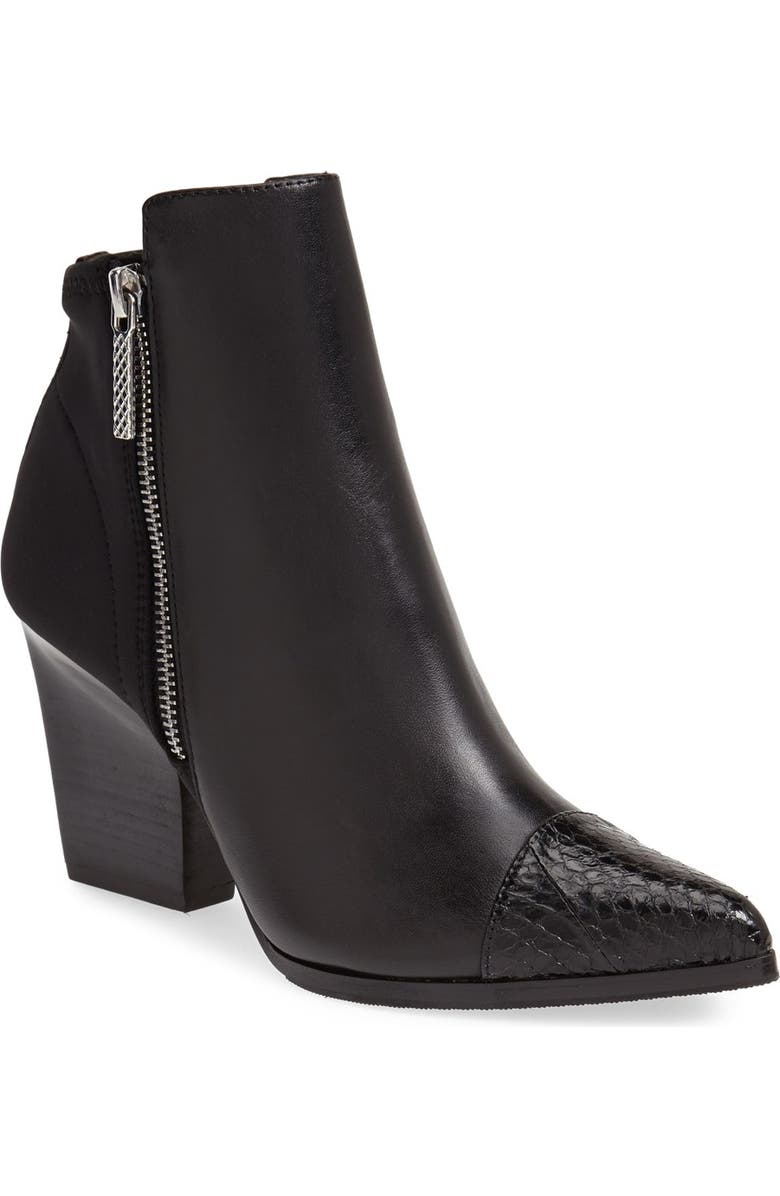 Donald Pliner Donald J Pliner 'Volt' Embossed Cap Toe Bootie, Main, color,