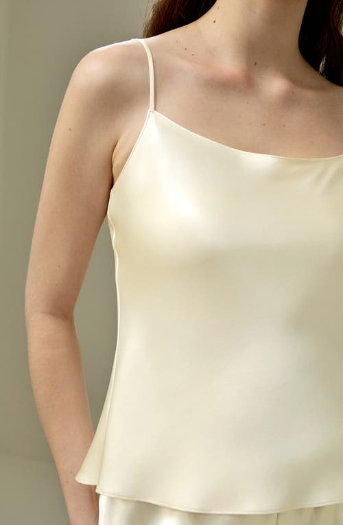Lilysilk Double-faced Silk Charmeuse Camisole In Neutral