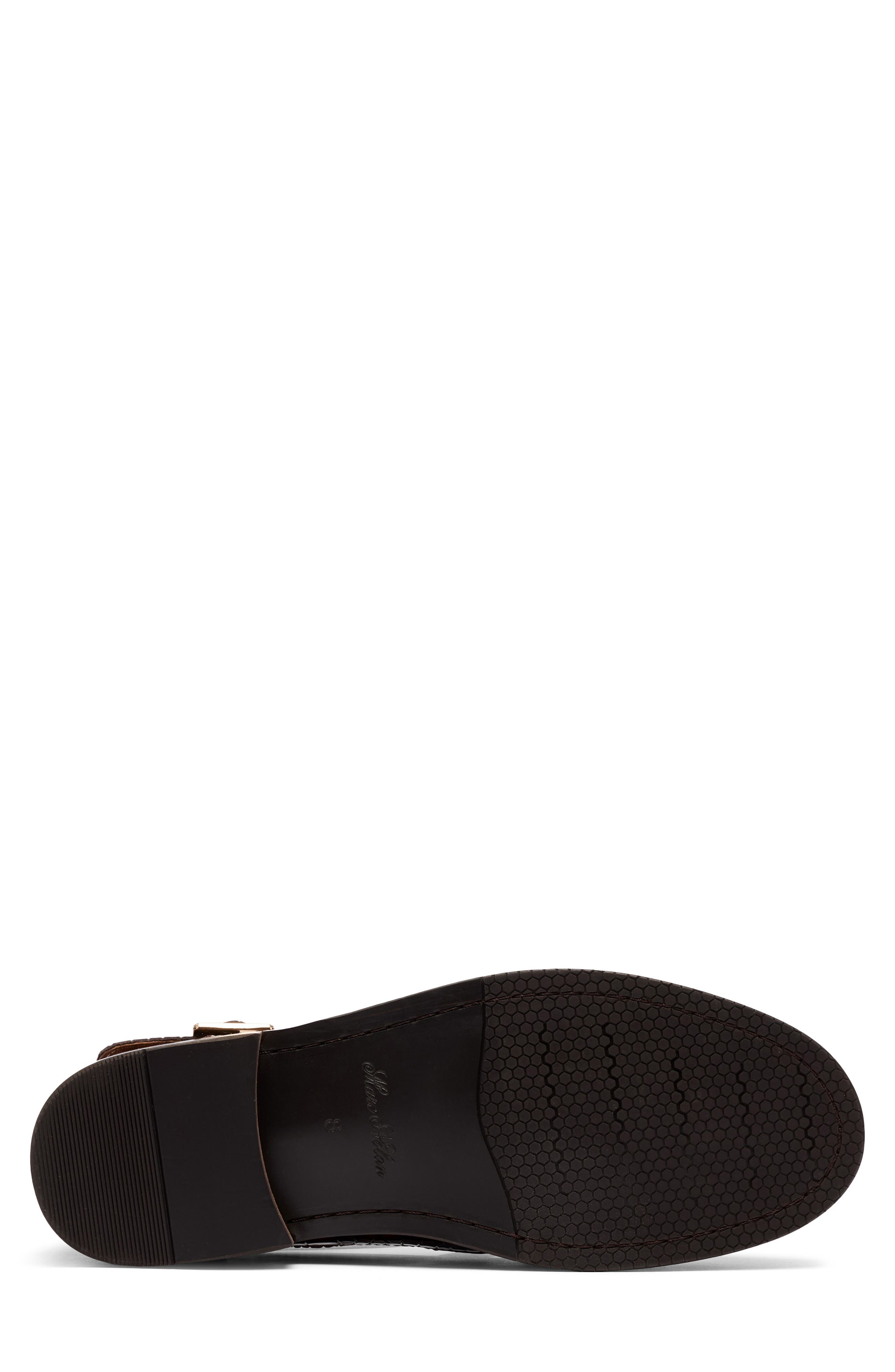 Mariner Croc Embossed Leather Fisherman Sandal, Alternate, color, BROWN CROC