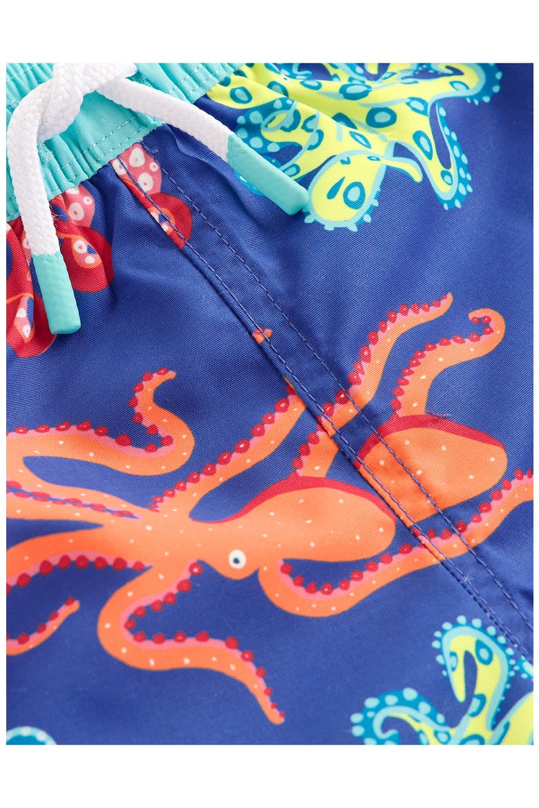 Kids' Swim Trunks, Alternate, color, BLUE OCTOPUS