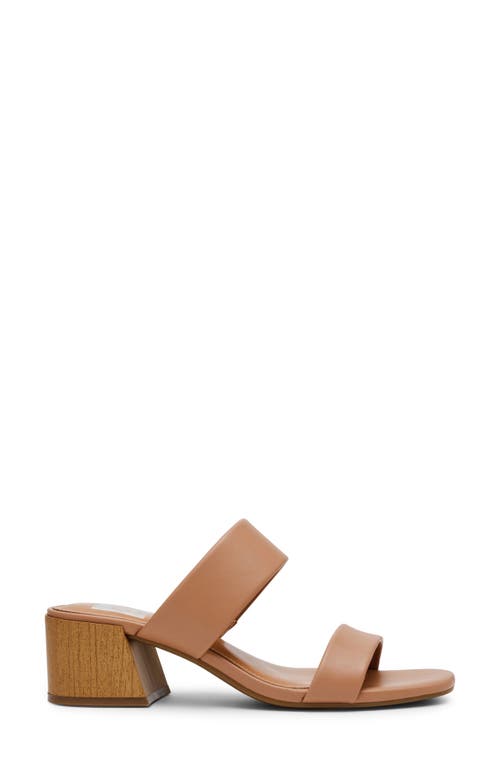 Dolce Vita Dv By  Sharona Block Heel Sandal In Brown