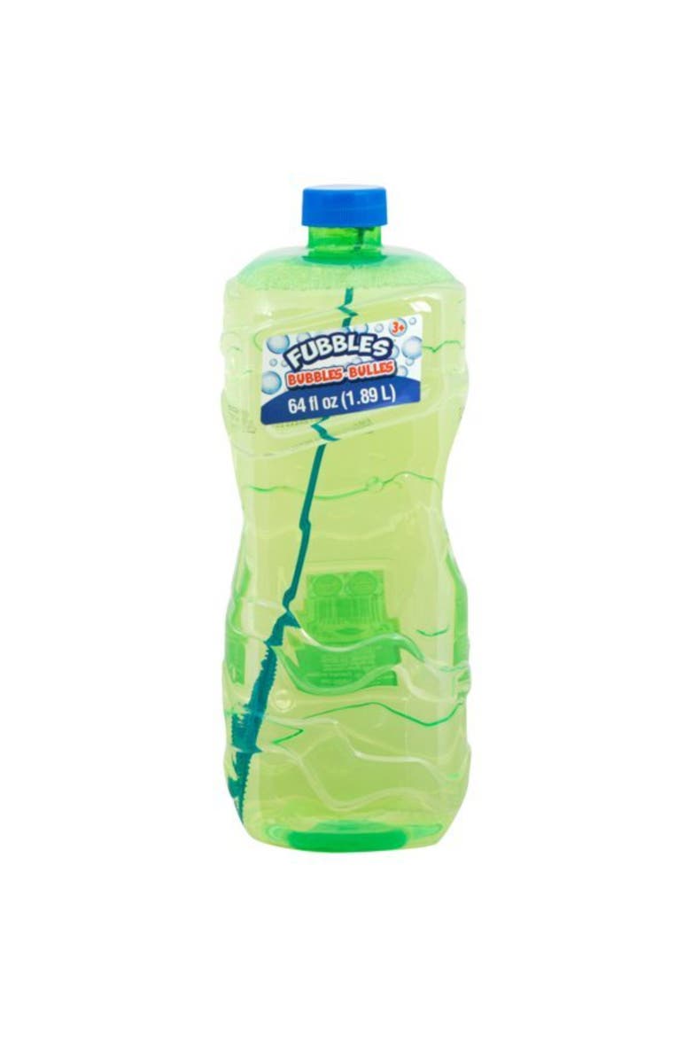 Fubbles 64 Fluid Ounce Bubble Solution, Alternate, color, Multicolored