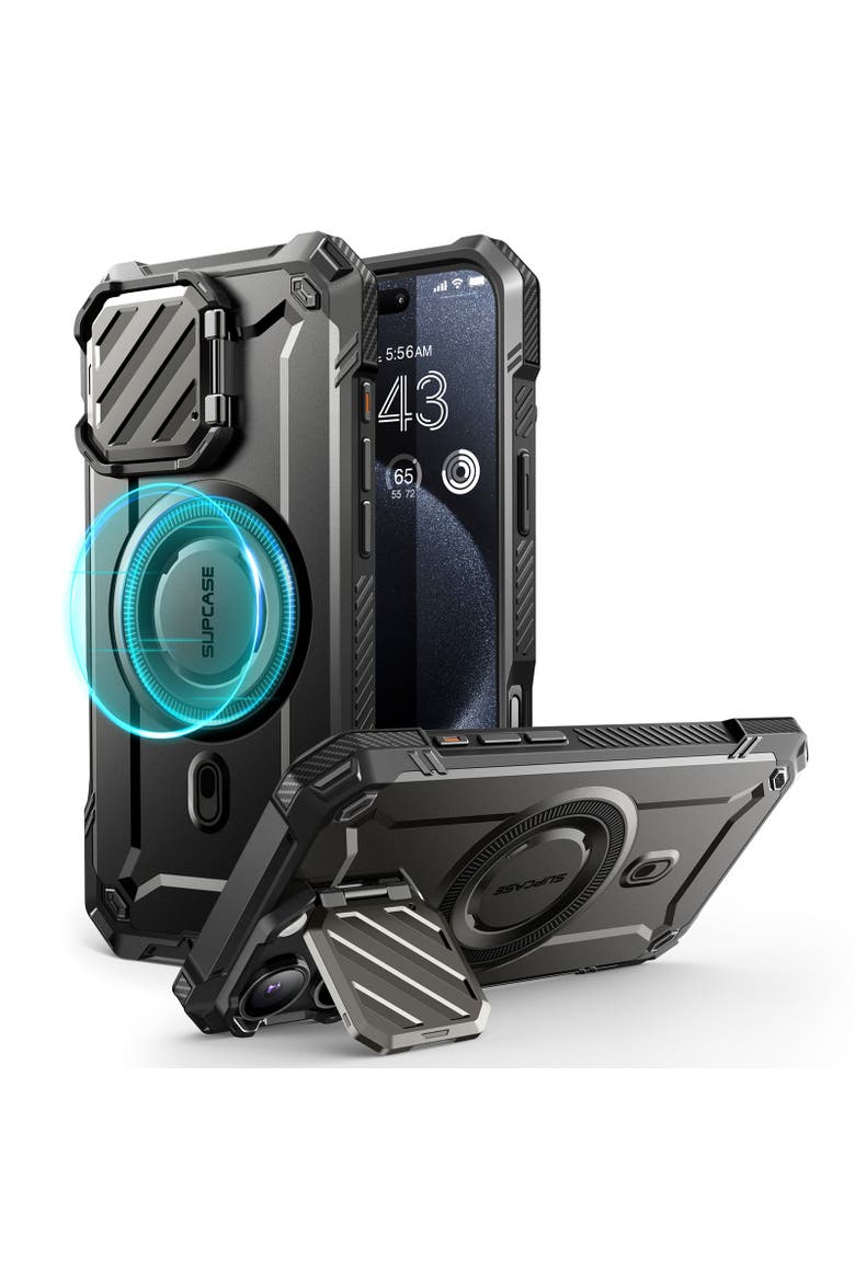 iPhone 15 Pro Max 6.7 inch Unicorn Beetle MAG XT MagSafe Case, Main, color, Black