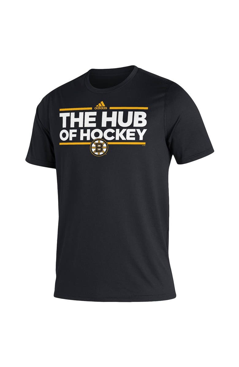 adidas Men's adidas Black Boston Bruins Dassler Creator T-Shirt, Alternate, color,