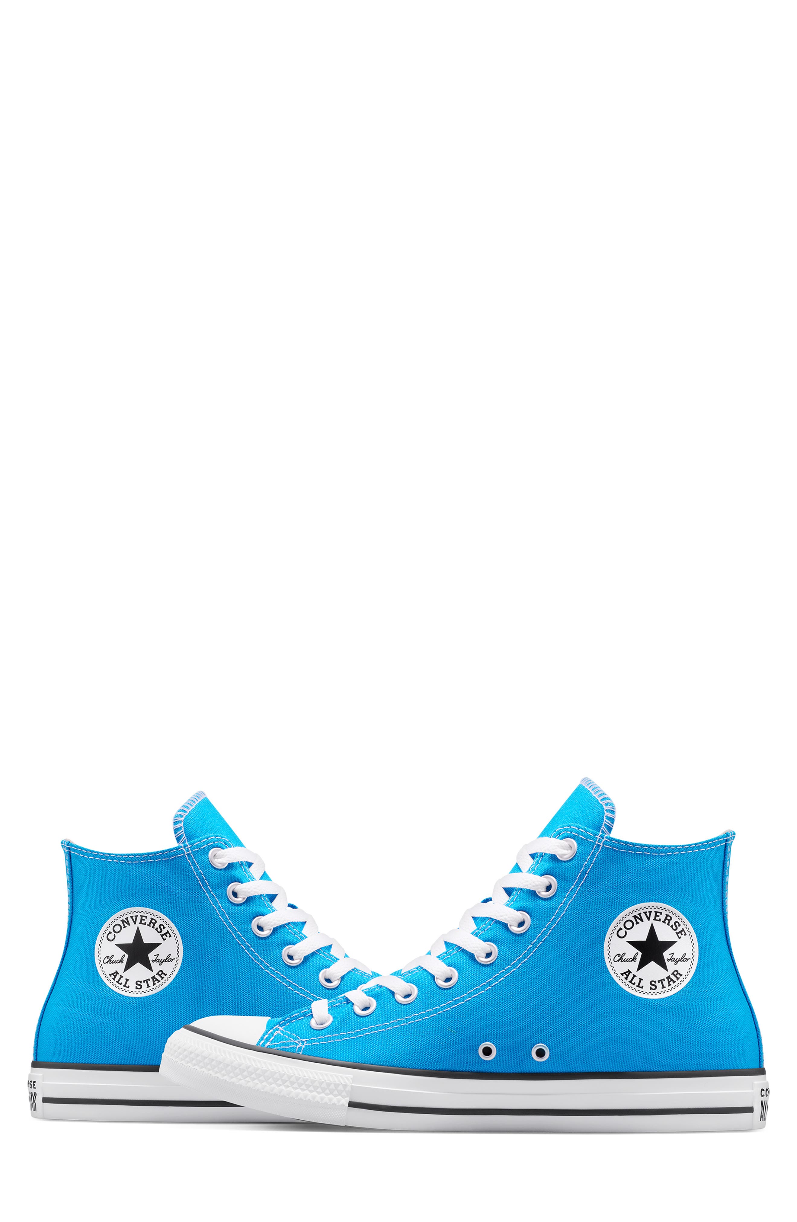 Converse Chuck Taylor<sup>®</sup> All Star<sup>®</sup> High Top Sneaker, Alternate, color, Crispy Cobalt