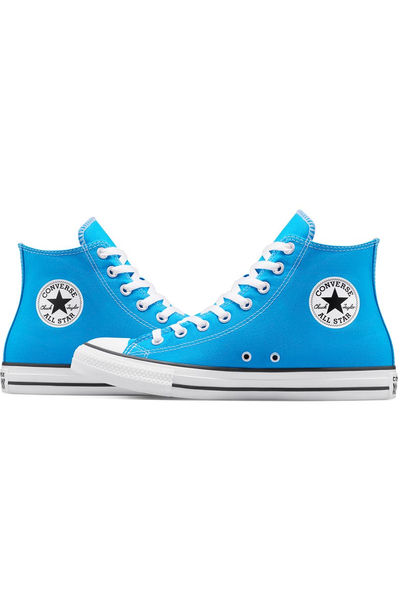 Converse Chuck Taylor<sup>®</sup> All Star<sup>®</sup> High Top Sneaker, Alternate, color, Crispy Cobalt