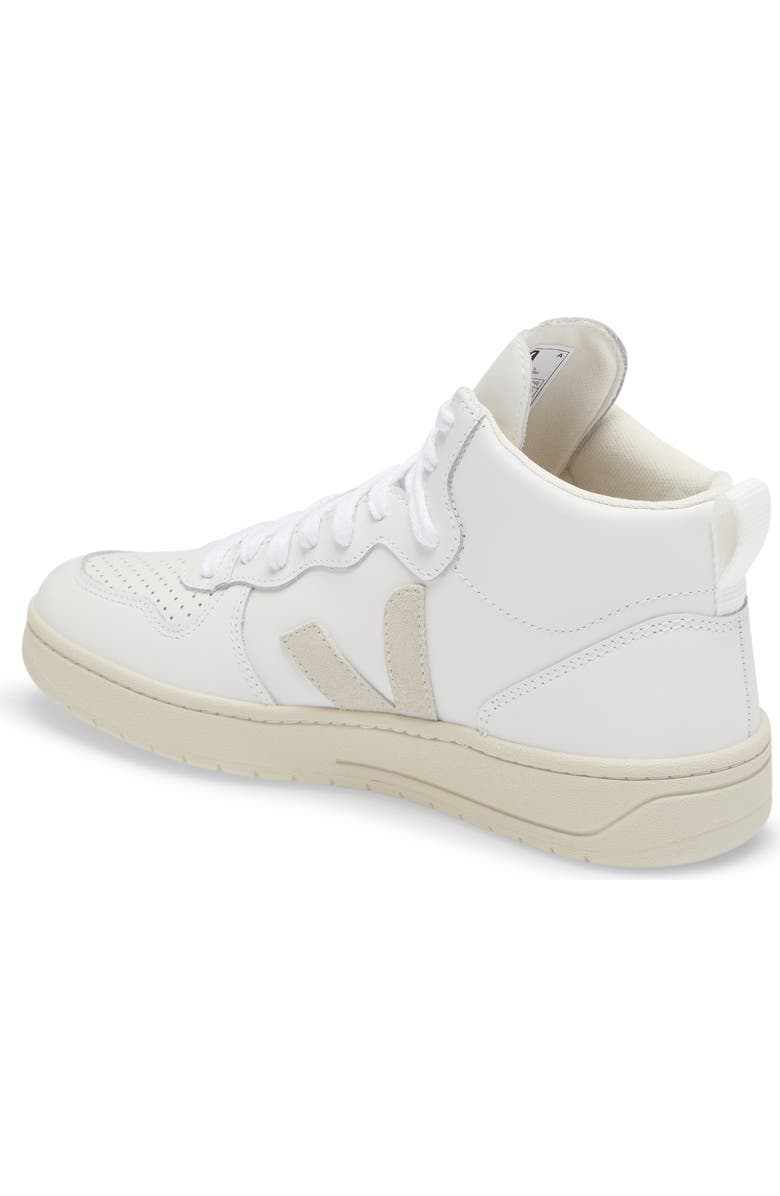 Veja V-15 Mid Top Sneaker, Alternate, color,