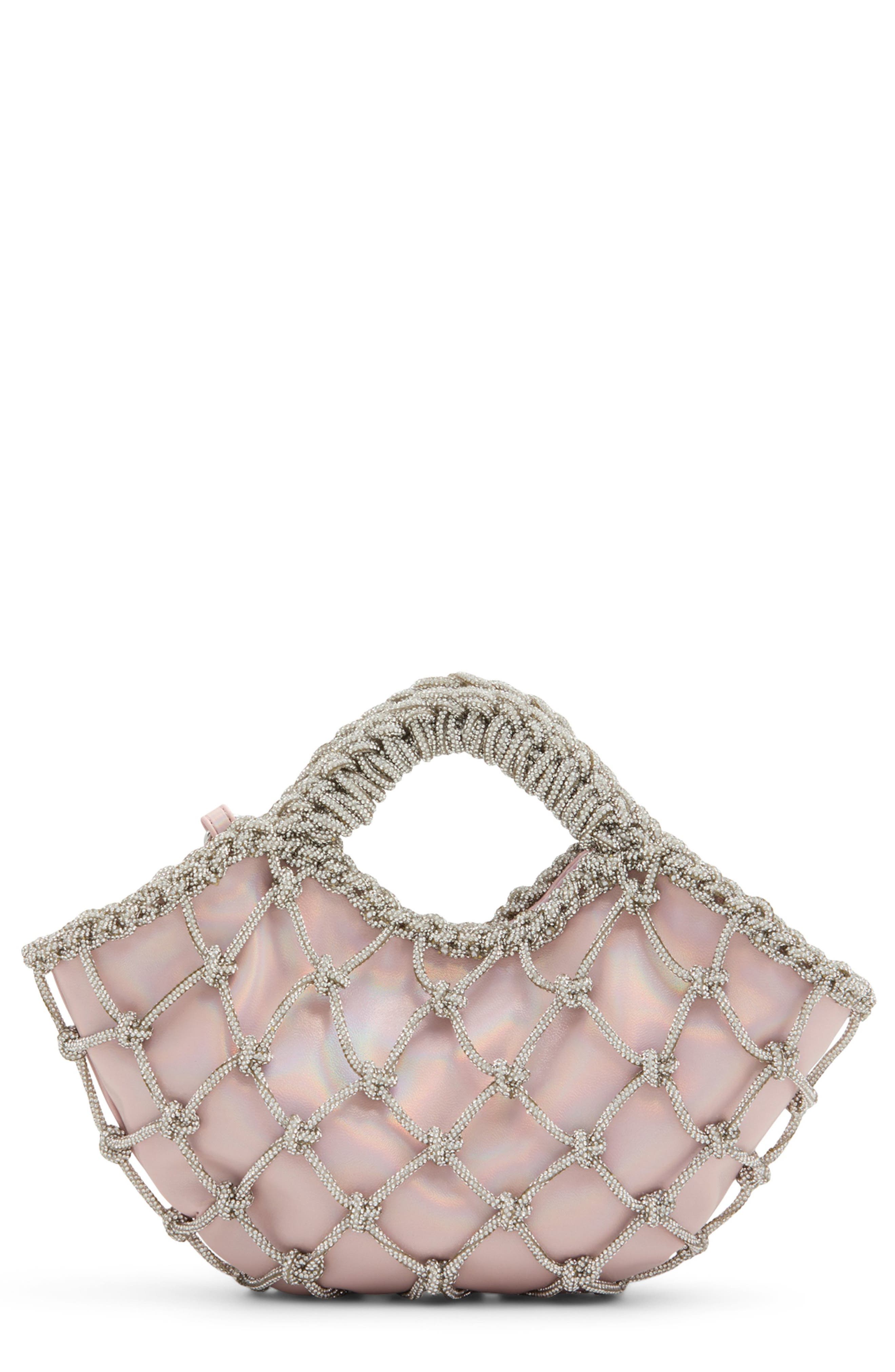 ALDO x Wicked Glamorous Gal Top Handle Bag in Pink 