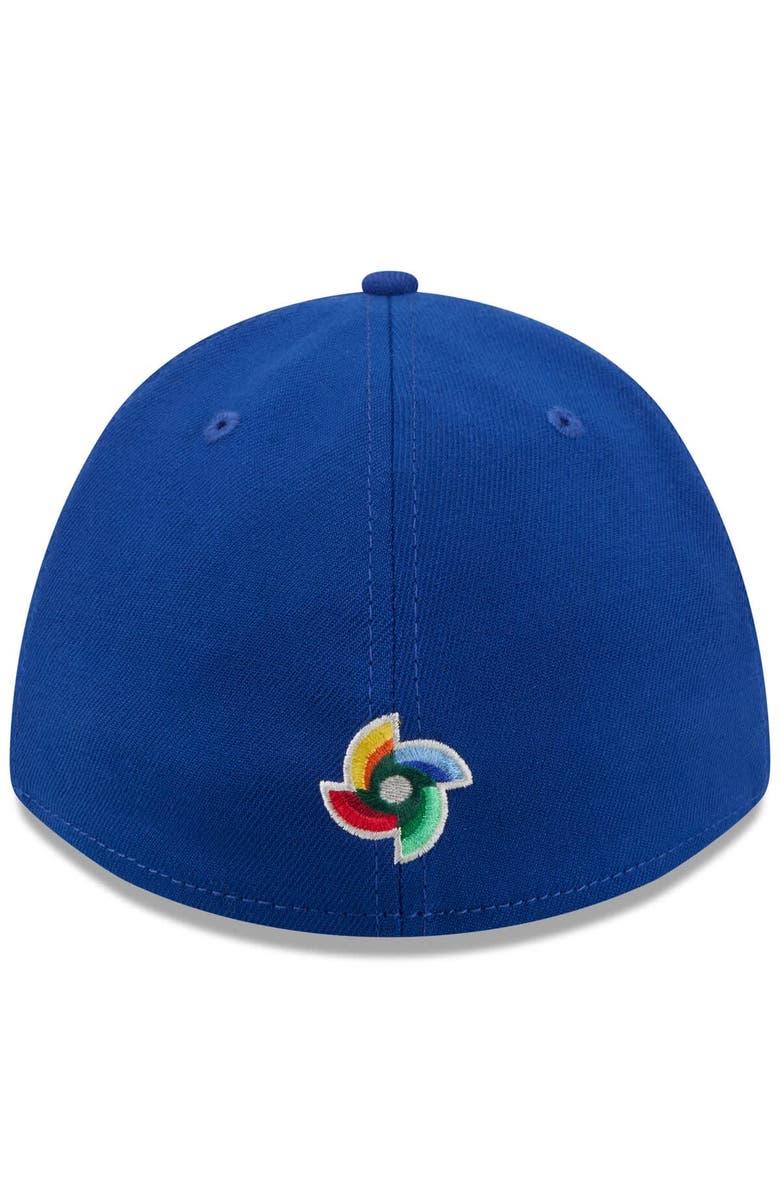 New Era Men's New Era  Blue Israel Baseball 2026 World Baseball Classic M-Crown 39THIRTY Flex Hat, Alternate, color, Blue