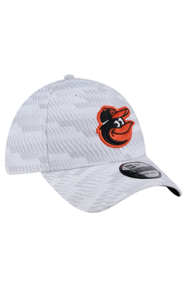 New Era Men's New Era  White Baltimore Orioles Graded 39THIRTY Stretch Fit Hat, Alternate, color, 