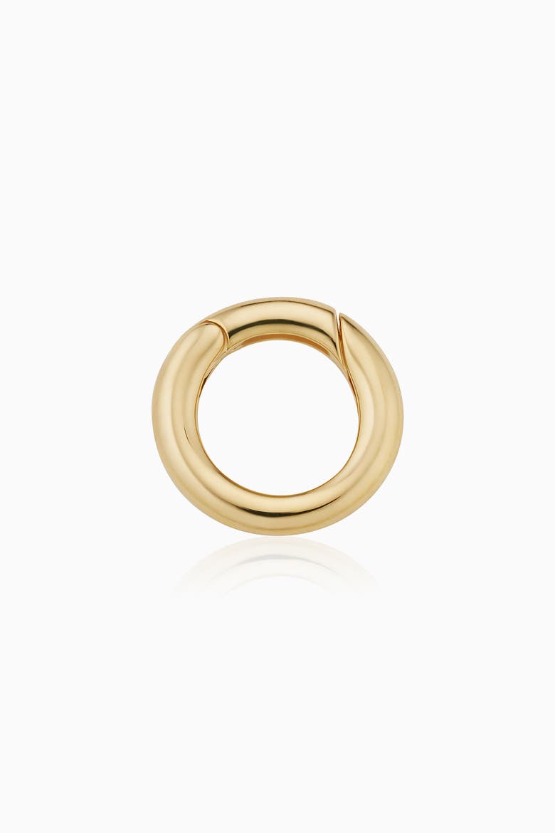 14K Gold Connect Me Round Clasp, Main, color, Yellow Gold