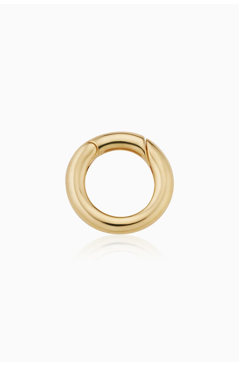 Oradina 14K Gold Connect Me Round Clasp, Main, color, Yellow Gold