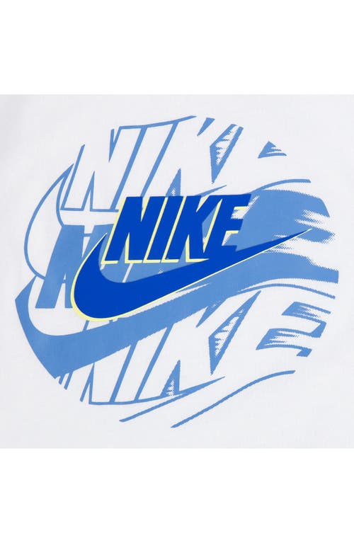 Nike Kids' Sportswear On The Move Jersey T-shirt & Shorts Set In Game Royal